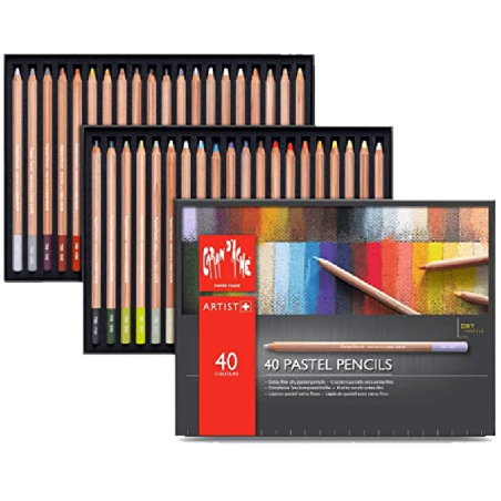 Assortiment 40 Pastel Pencils - CARAN D'ACHE