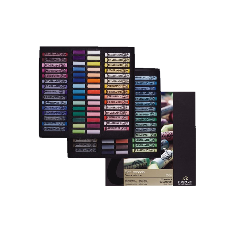Set 120 pastels et demipastels Rembrandt