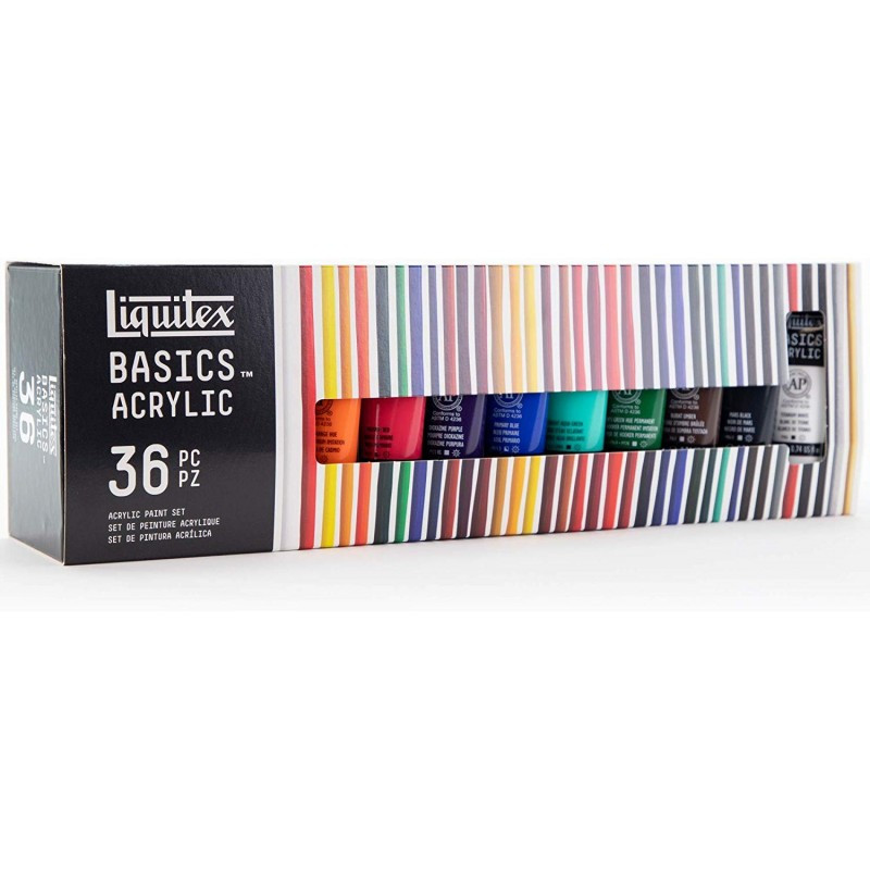 Set Acrylique 36x22ml - LIQUITEX