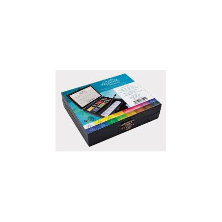 Coffret Bois "La Petite Aquarelle"